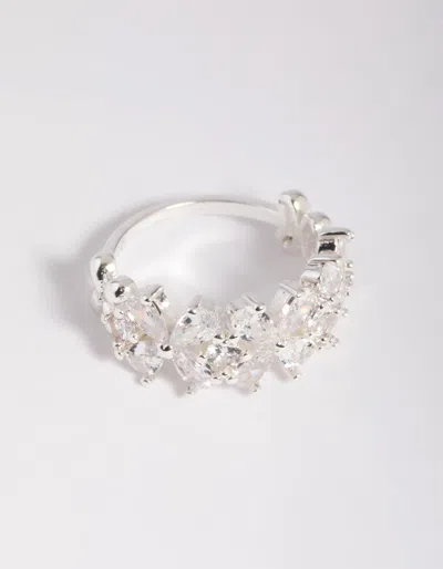 Lovisa Gold Plated Semi-precious Stone Ring Pack In Multi