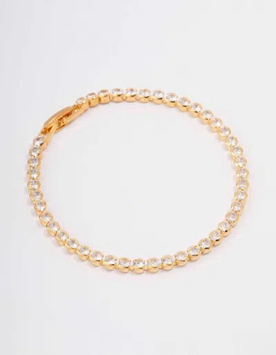 Lovisa Gold Plated Single Classic Tennis Bracelet