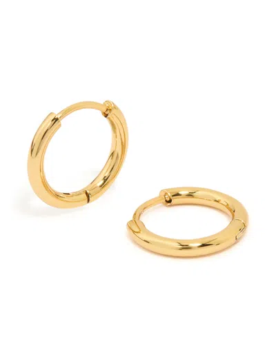 Lovisa Gold Plated Stainless Steel Core Clicker Earrings 14 Mm
