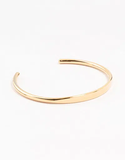 Lovisa Gold Plated Stainless Steel Slim Wrist Cuff Bangle