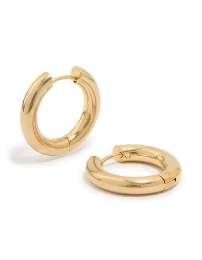 Lovisa Gold Plated Stainless Steel Thick Clicker Hoop Earrings 22 Mm