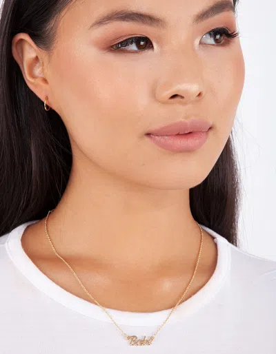 Lovisa Gold Plated Sterling Silver 12mm Hoop Earrings