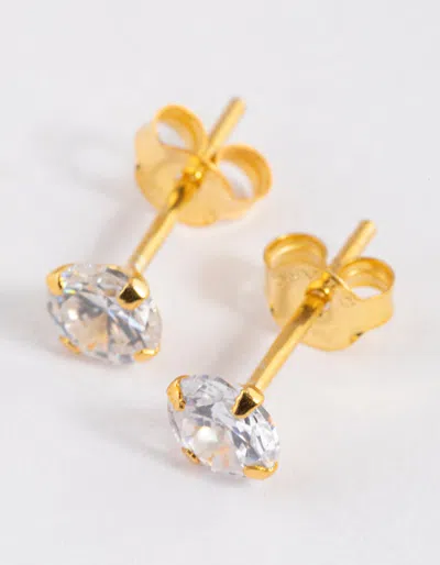 Lovisa Gold Plated Sterling Silver Dainty Stud Earrings