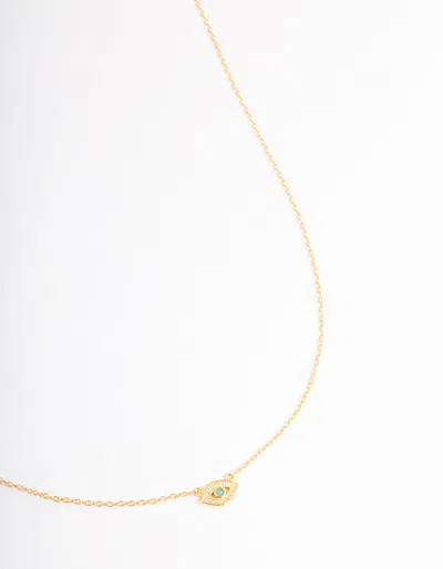 Lovisa Gold Plated Sterling Silver Evil Eye Necklace