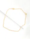 Lovisa Gold Plated Sterling Silver Figaro Chain Bracelet Anklet