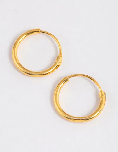 Lovisa Gold Plated Sterling Silver Hoop Earrings