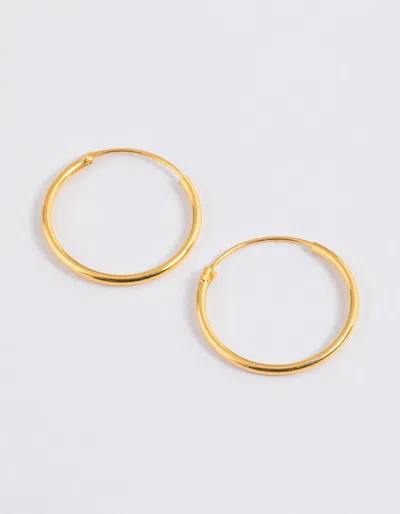 Lovisa Gold Plated Sterling Silver Hoop Earrings