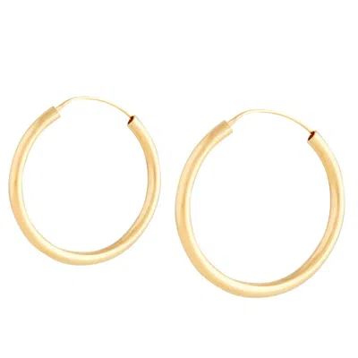 Lovisa Gold Plated Sterling Silver Hoop Earrings