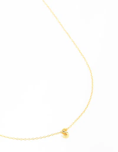 Lovisa Gold Plated Sterling Silver Initial S Necklace