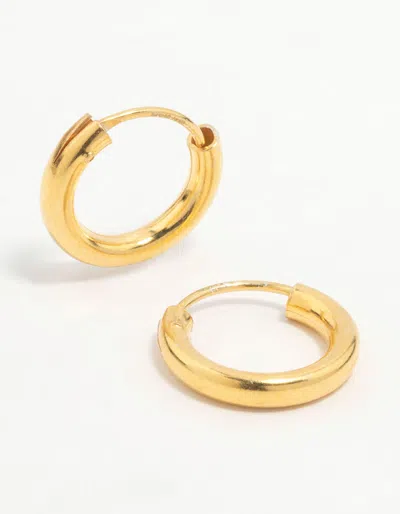 Lovisa Gold Plated Sterling Silver Large Huggie Earrings