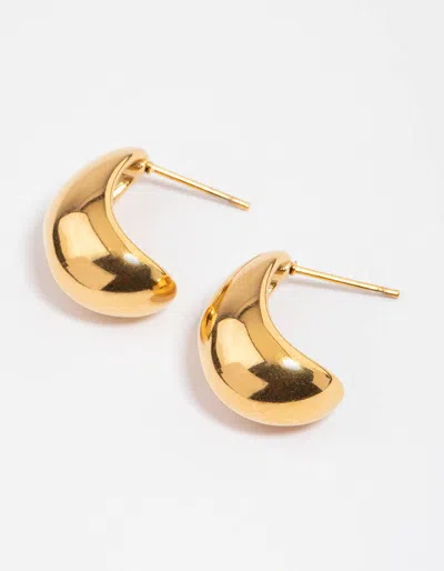 Lovisa Gold Plated Surgical Steel Small Bubble Hoop Earrings