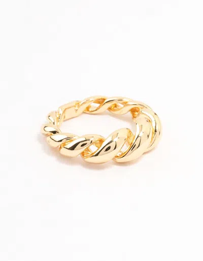 Lovisa Gold Plated Swirl Coil Ring