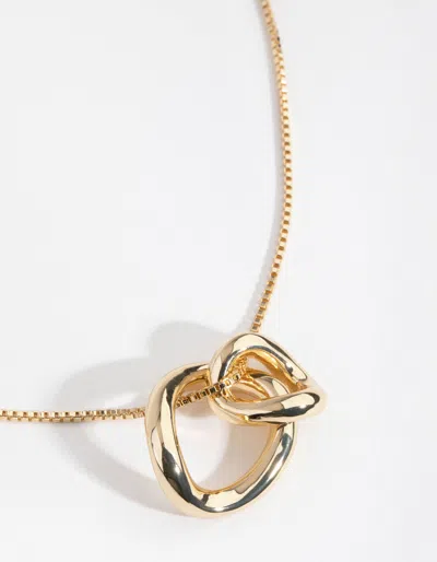 Lovisa Gold Plated Swirl Pendant
