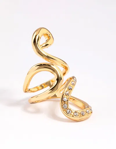 Lovisa Gold Plated Swirly Wrapped Ring