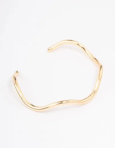 Lovisa Gold Plated Wavy Wrist Cuff