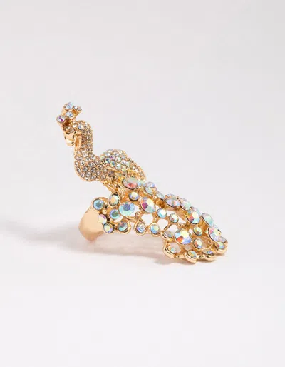 Lovisa Gold Statement Peacock Ring