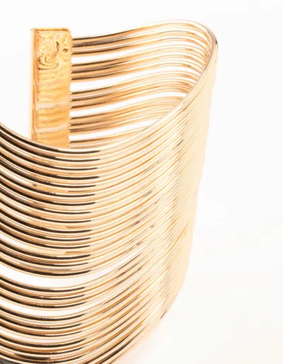 Lovisa Gold Wave Wrist Cuff