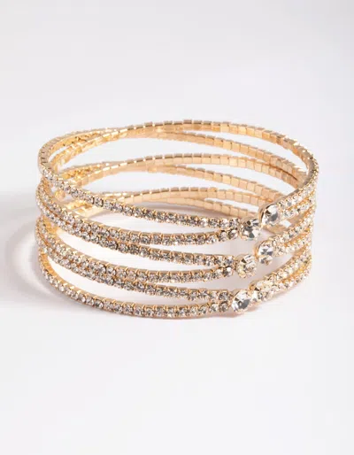 Lovisa Gold Zig Zag Open Cuff Bracelet