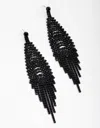 Lovisa Matte Cup Chain Waterfall Earrings In Multi
