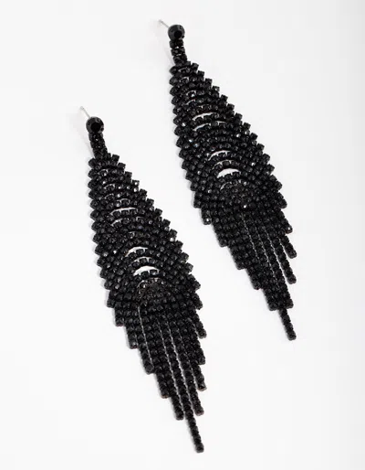 Lovisa Matte Cup Chain Waterfall Earrings In Multi