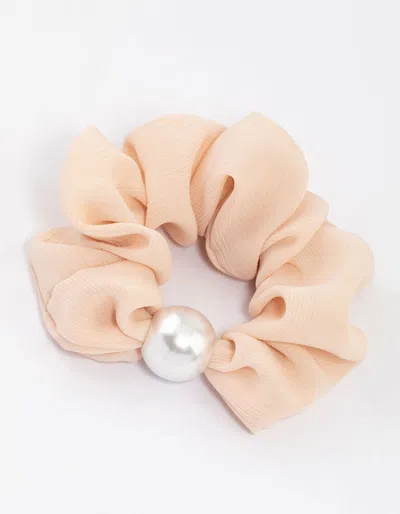 Lovisa Neutral Fabric Hair Scrunchie
