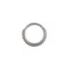 Lovisa Rhodium Diamante Hinged Ring Clicker Earring In Multi