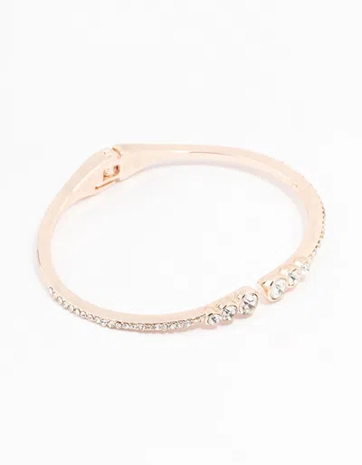Lovisa Rose Gold Diamante Bracelet