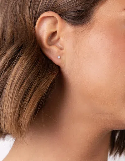 Lovisa Rose Gold Plated Sterling Silver Cubic Zirconia Stud Earring Pack