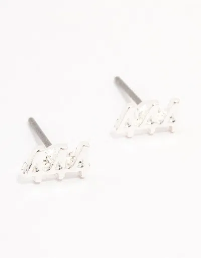 Lovisa Silver 444 Stud Earrings