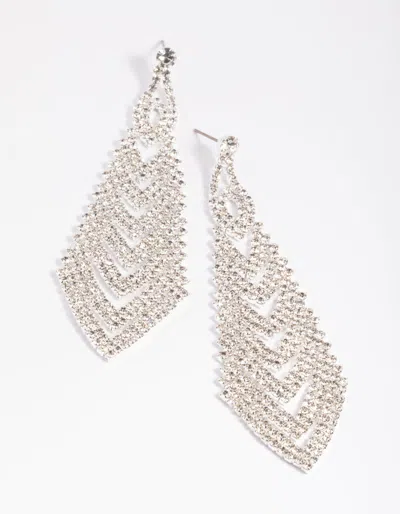 Lovisa Silver Cup Chain Drop Earrings