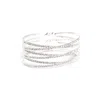 Lovisa Silver Diamante Zig Zag Cuff In Silver
