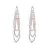 Lovisa Silver Gradual Loop Cup Chain Earrings In Silver