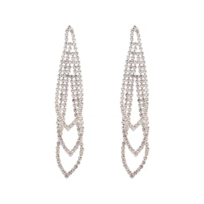 Lovisa Silver Gradual Loop Cup Chain Earrings