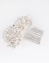 Lovisa Silver Leaf Comb In Silver