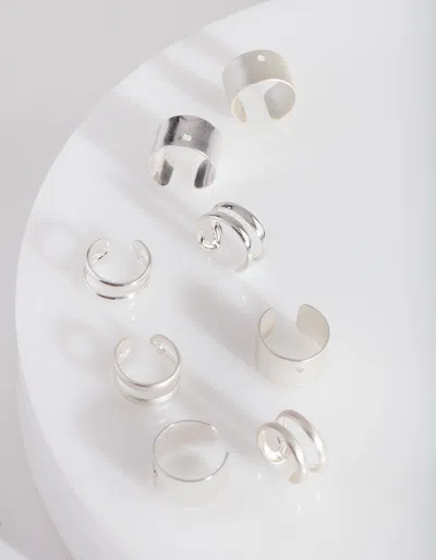 Lovisa Silver Open Ear Cuff Pack