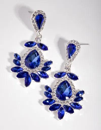 Lovisa Silver Pear Stone Drop Earrings