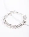 Lovisa Silver Petal Bracelet In Silver