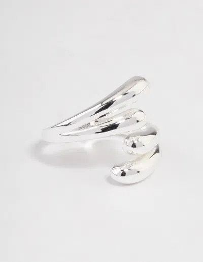 Lovisa Silver Plated Double Row Wrap Ring