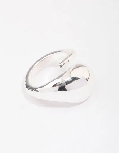 Lovisa Silver Plated Puffy Cocktail Ring