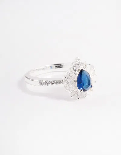 Lovisa Silver Plated Regal Pear Ring