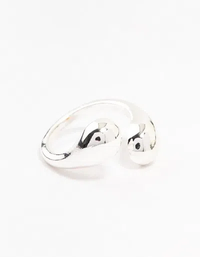 Lovisa Silver Plated Sphere Wrapped Ring
