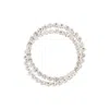 Lovisa Silver Row Cup Chain Brooch In Silver
