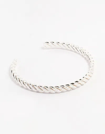 Lovisa Silver Twisted Rope Wrist Cuff