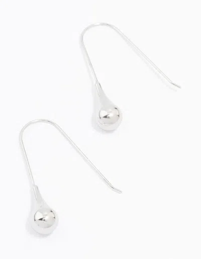 Lovisa Stainless Steel Thread Through Earrings In Silver