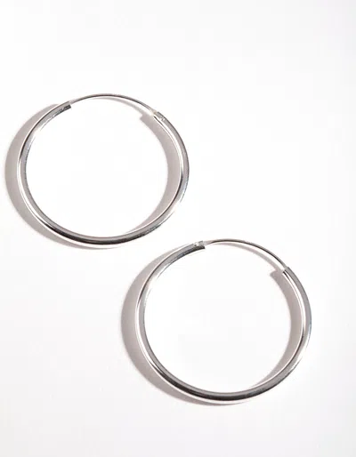 Lovisa Sterling Silver 30mm Thick Hoop Earrings