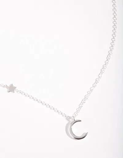 Lovisa Sterling Silver Asymmetrical Celestial Necklace