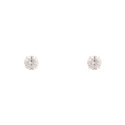 Lovisa Sterling Silver Cubic Zirconia 2 Ct Stud Earrings