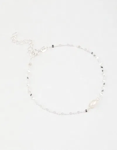 Lovisa Sterling Silver Lane Rope Pearl Bracelet