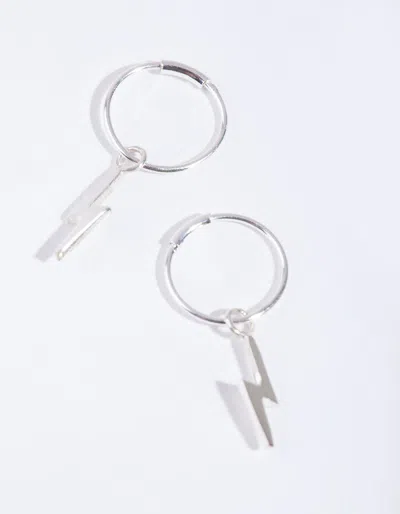 Lovisa Sterling Silver Lightning Bolt Earrings