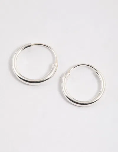 Lovisa Sterling Silver Mini Polished Hoop Earrings